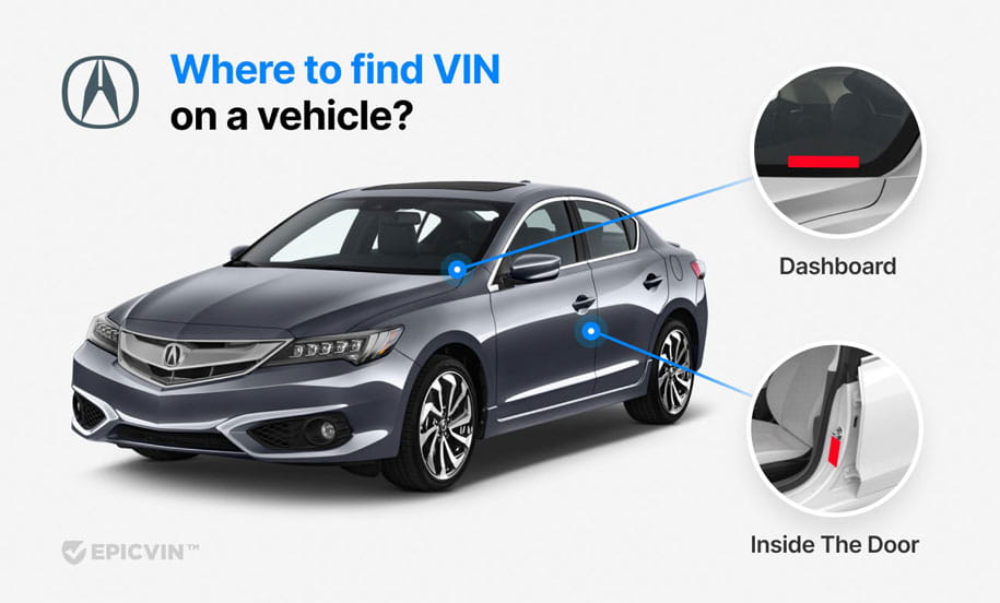 Where to find VIN on a vehicle?