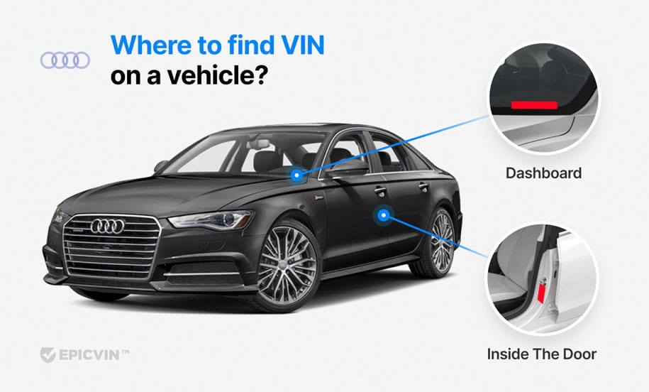 Where to find VIN on a vehicle?