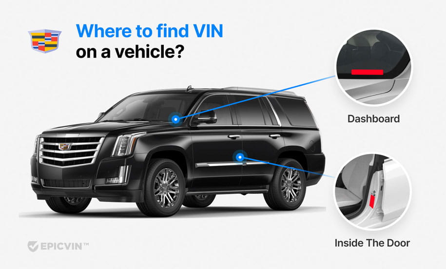 Where to find VIN on a vehicle?