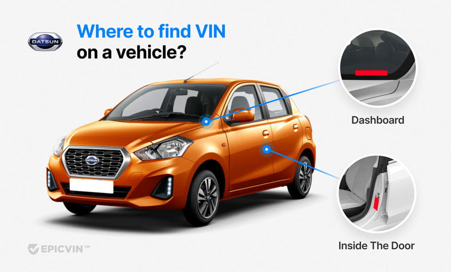 Where to find VIN on a vehicle?