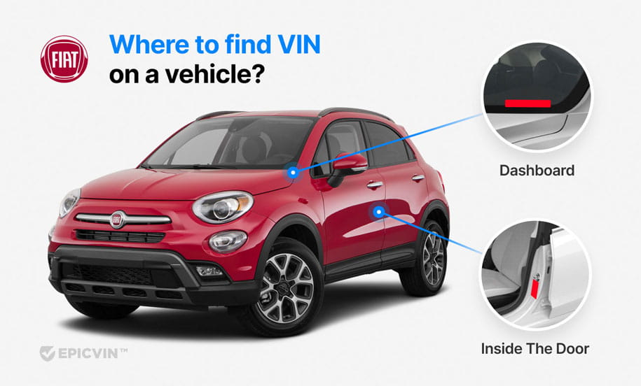 Where to find VIN on a vehicle?