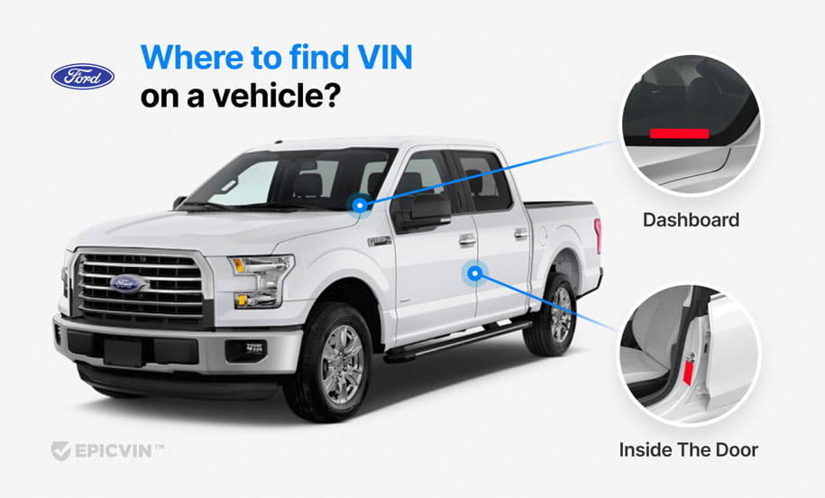 Where to find VIN on a vehicle?