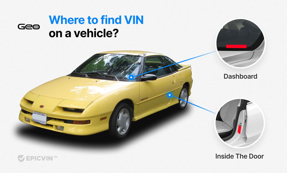 Where to find VIN on a vehicle?