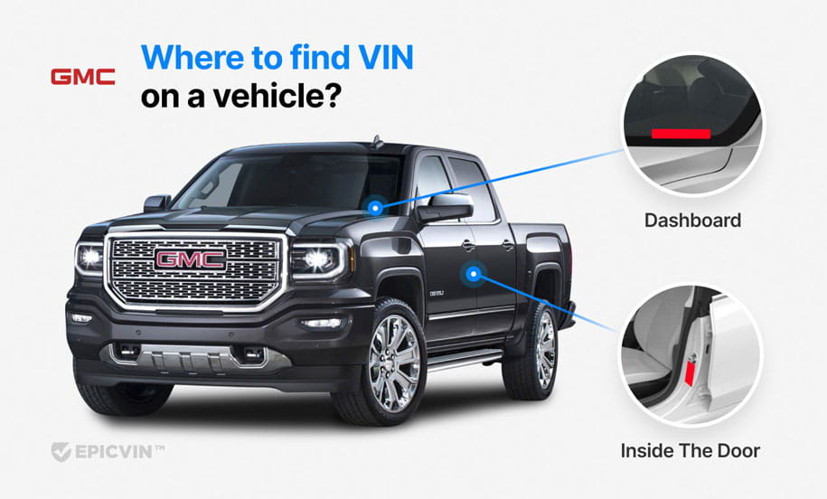 Where to find VIN on a vehicle?