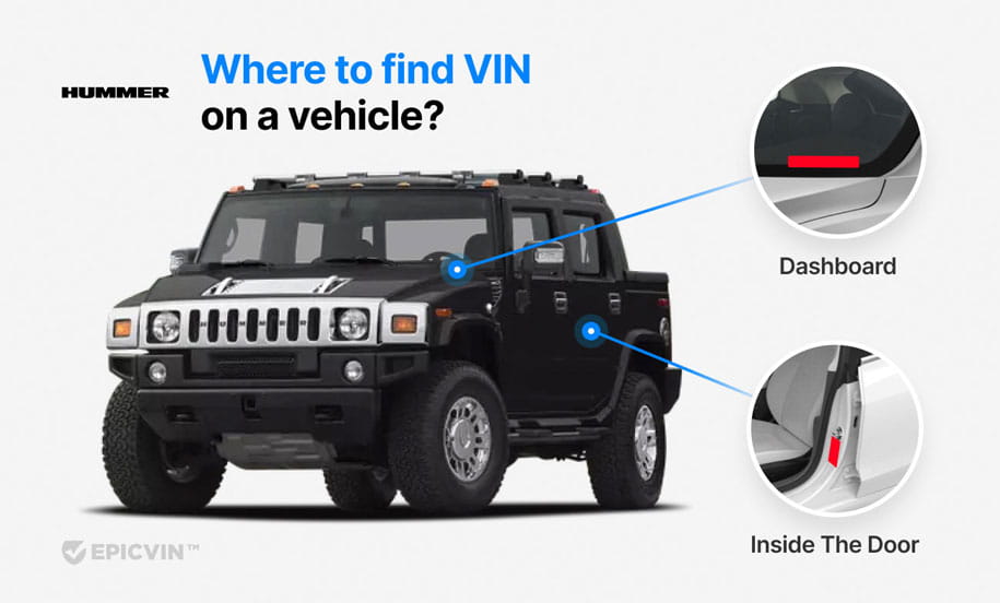 Where to find VIN on a vehicle?