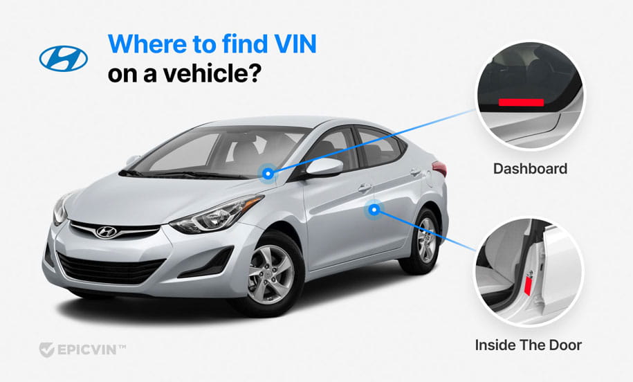 Where to find VIN on a vehicle?