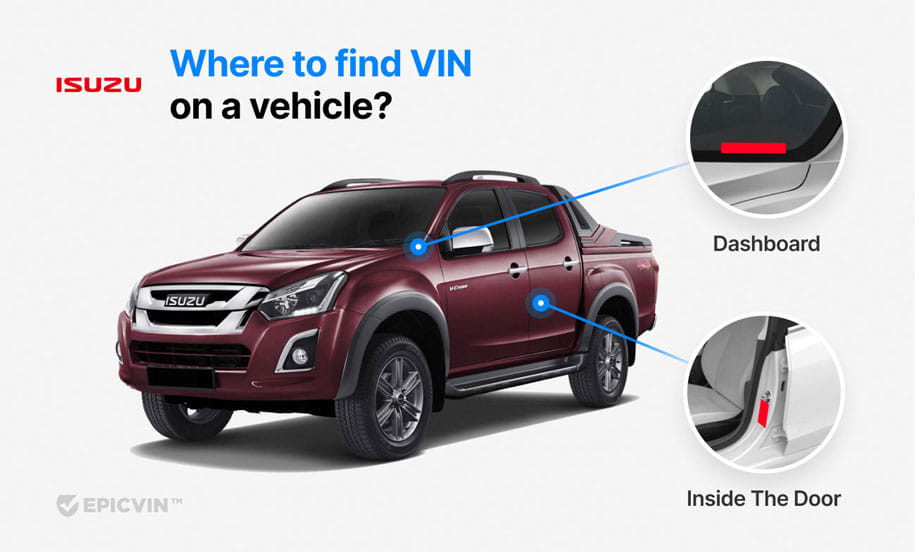 Where to find VIN on a vehicle?