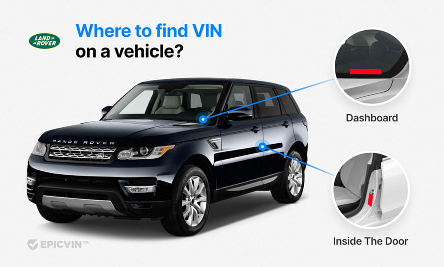 Where to find VIN on a vehicle?