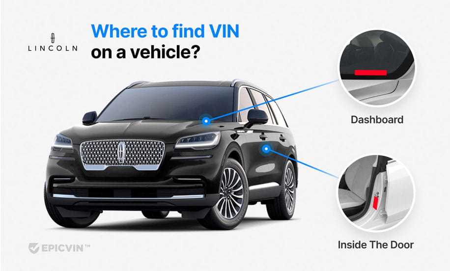 Where to find VIN on a vehicle?