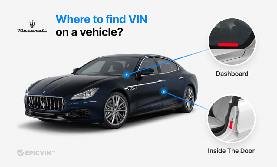 Where to find VIN on a vehicle?