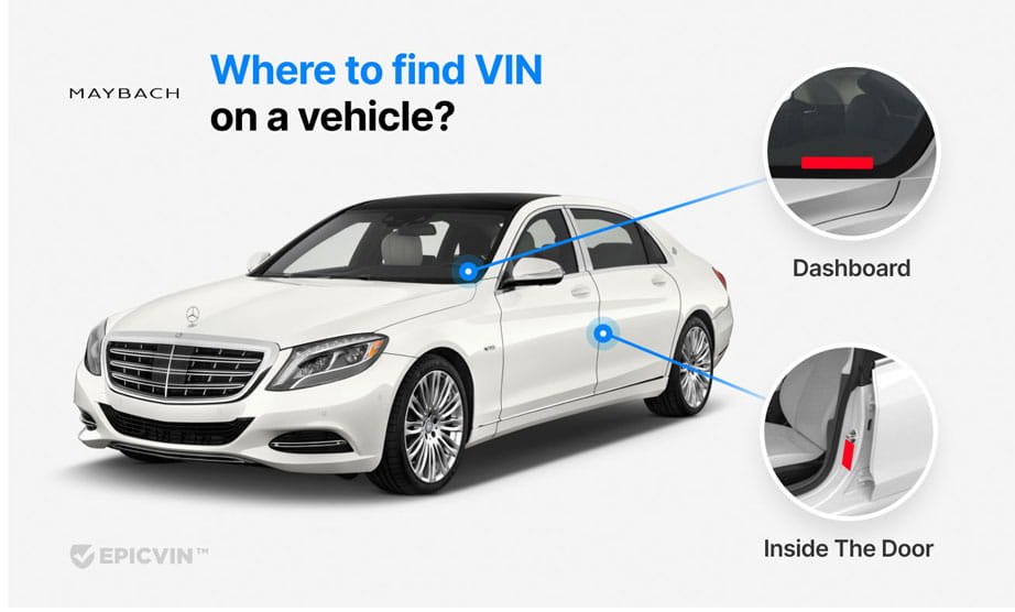 Where to find VIN on a vehicle?