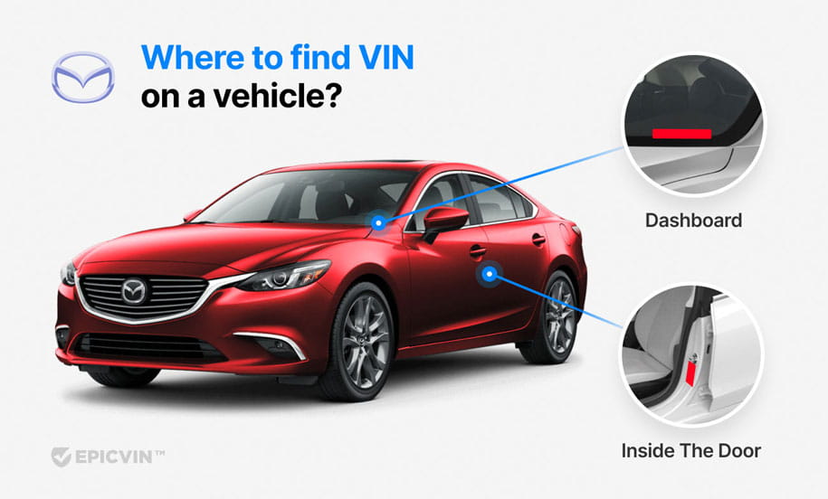 Where to find VIN on a vehicle?