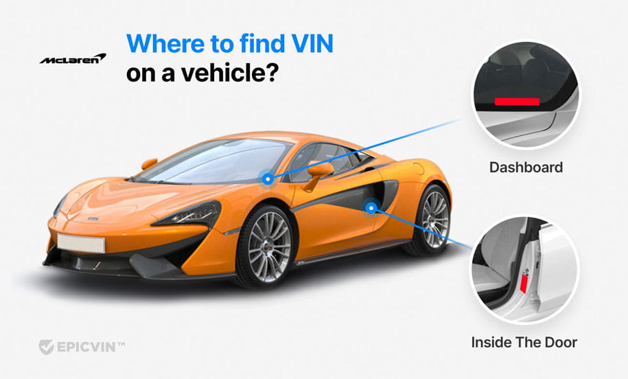 Where to find VIN on a vehicle?