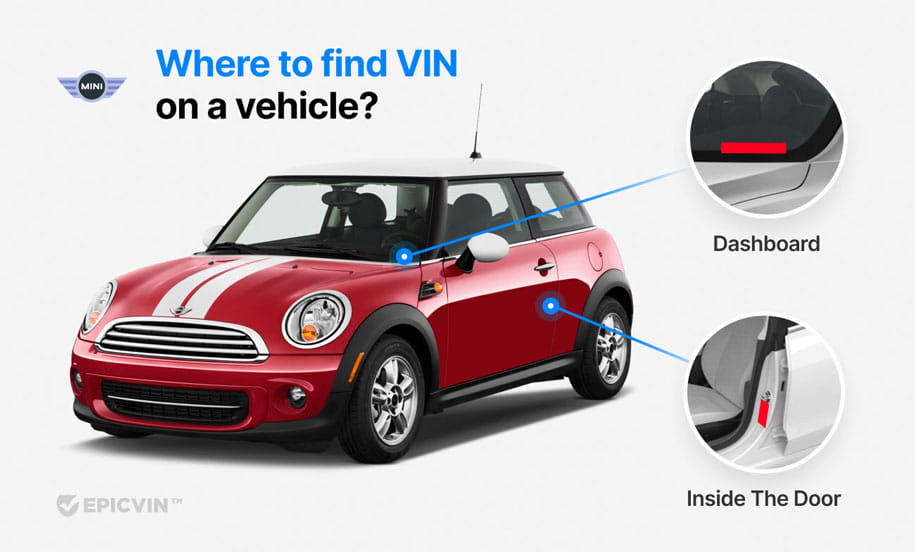 Where to find VIN on a vehicle?