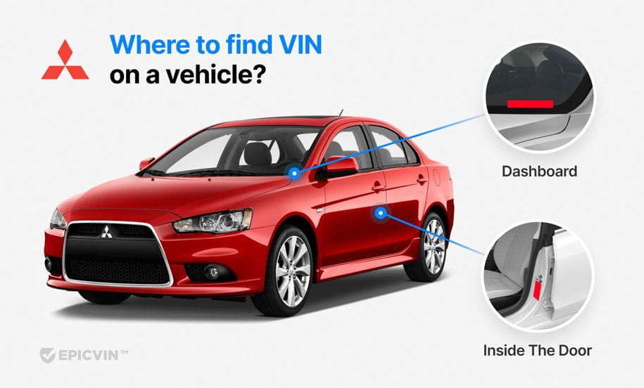 Where to find VIN on a vehicle?