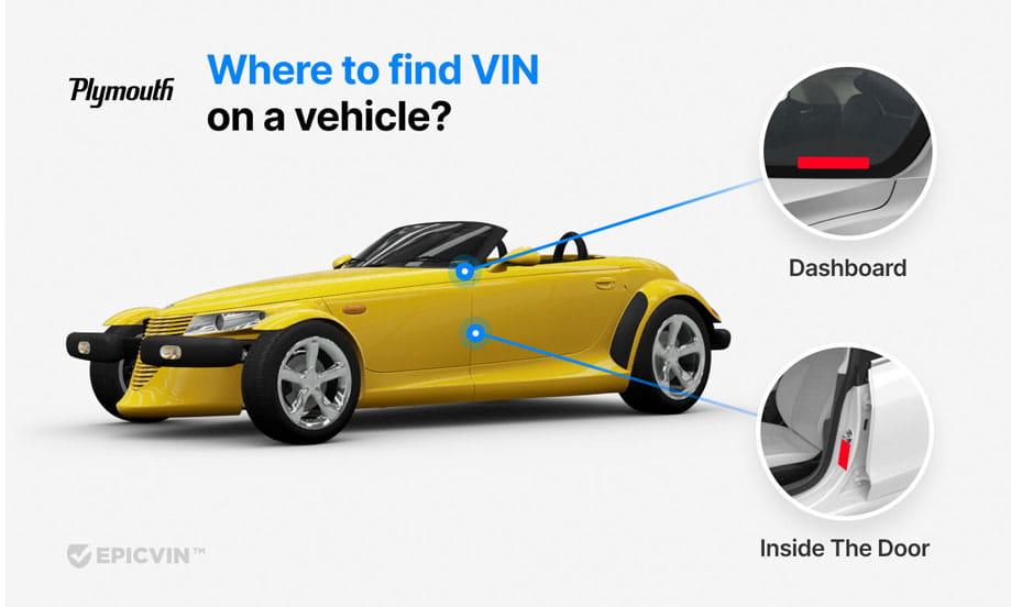 Where to find VIN on a vehicle?