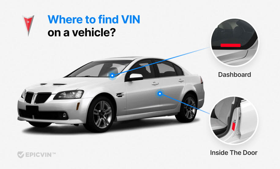 Where to find VIN on a vehicle?