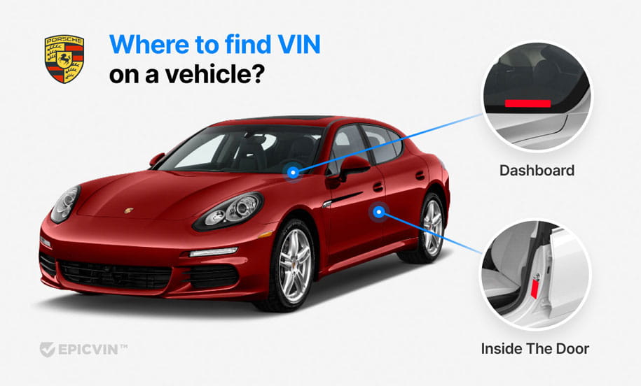 Where to find VIN on a vehicle?