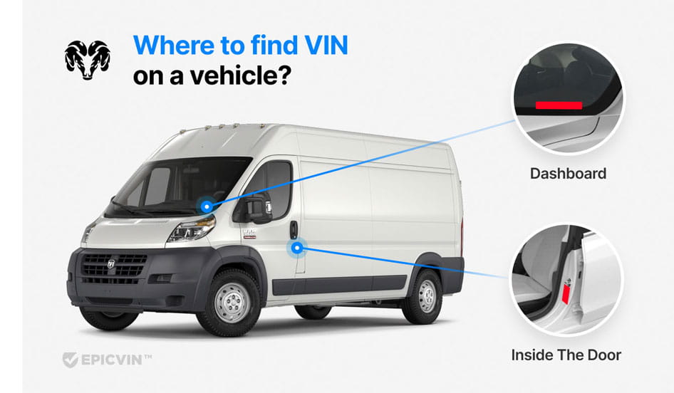 Where to find VIN on a vehicle?