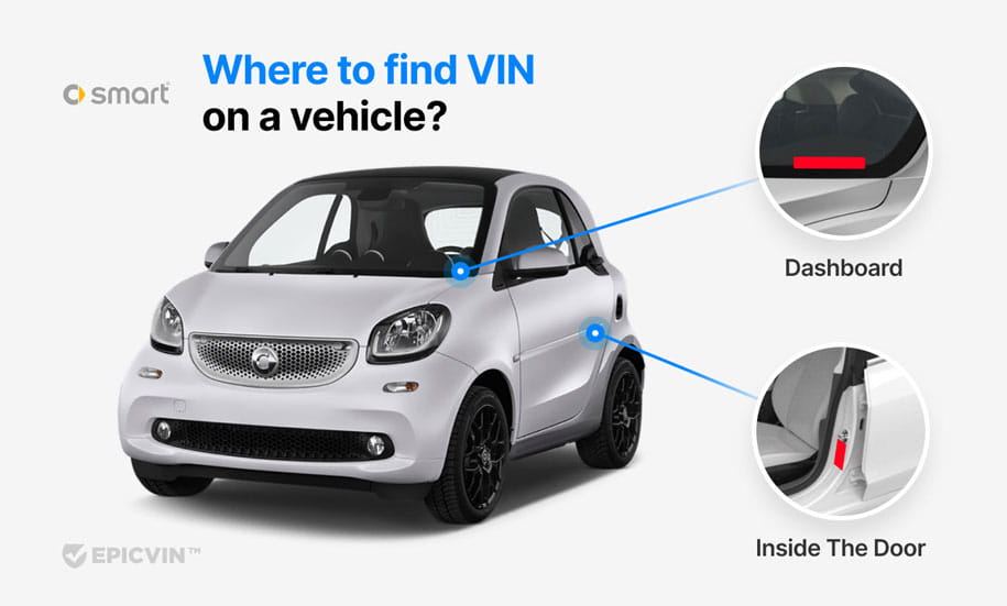 Where to find VIN on a vehicle?