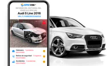 Mobile version of EpicVIN in Spanish