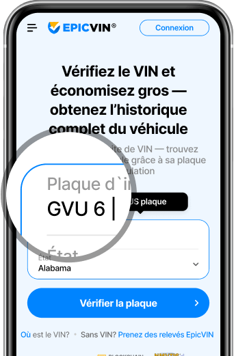 Enter the License Plate Number