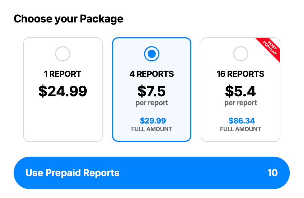 Prepaid reports image