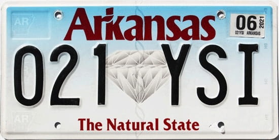 License plate scheme