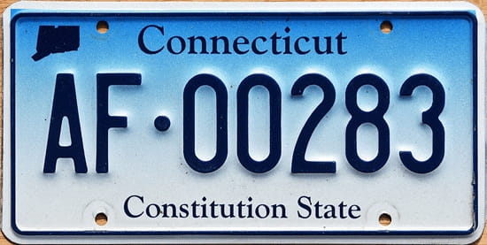 License plate scheme