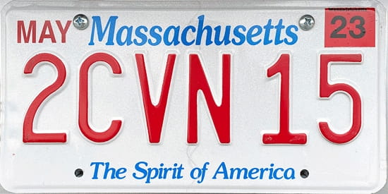 License plate scheme