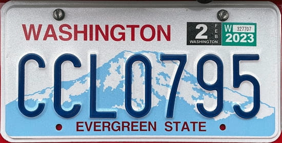 License plate scheme