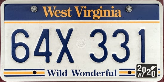 License plate scheme