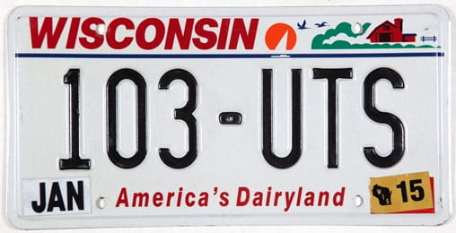 License plate scheme