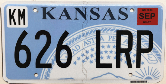 License plate scheme