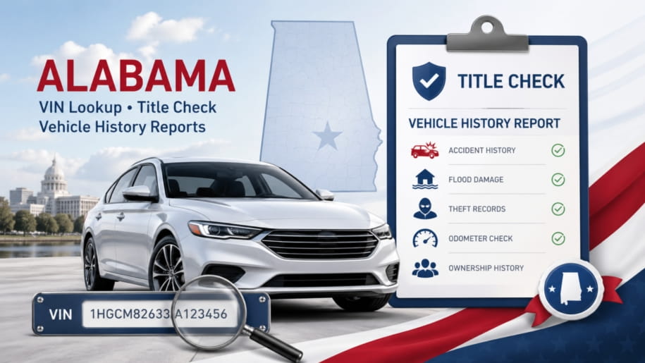 Alabama Vehicle History Report
