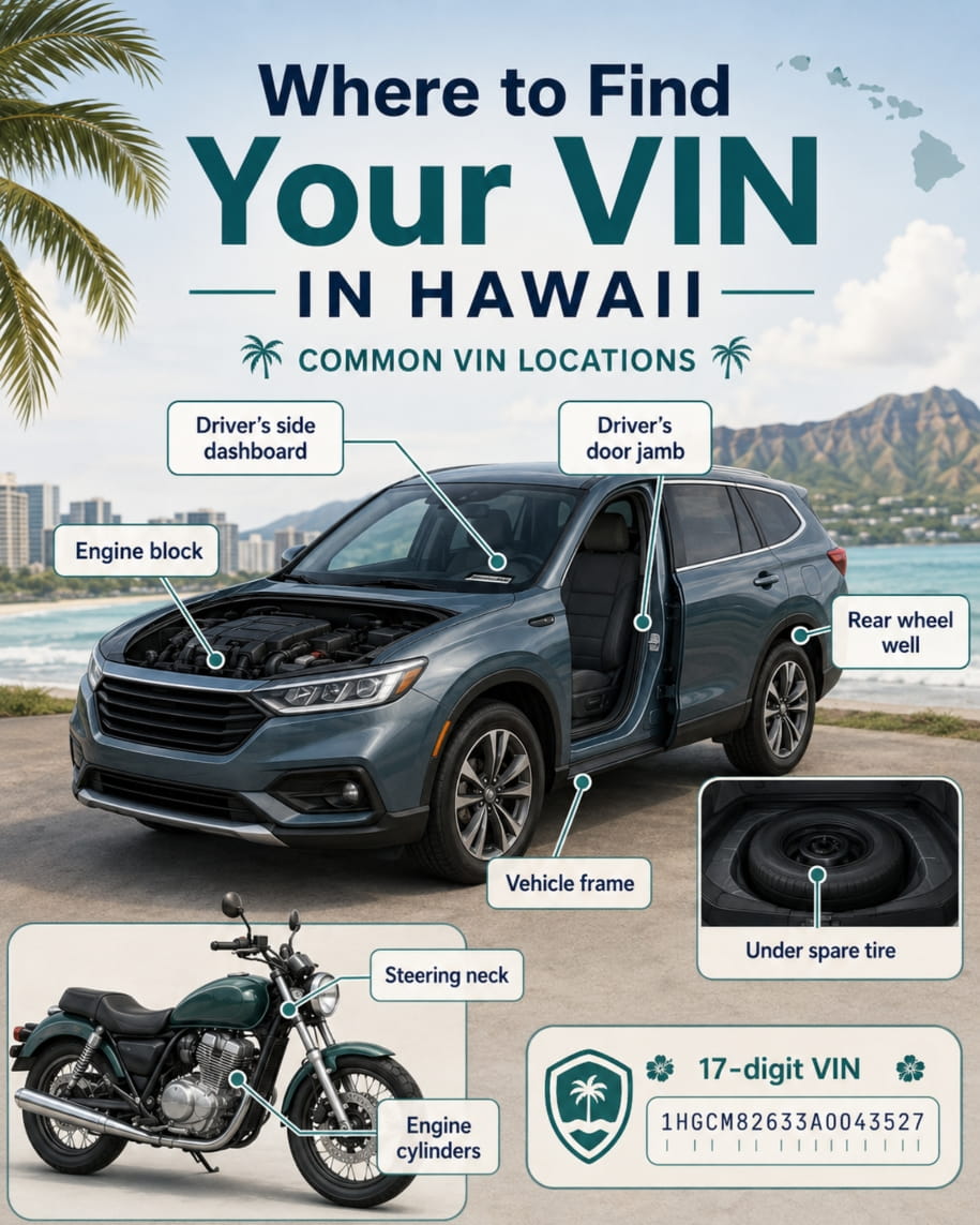 Where to Find Your Car's VIN Number