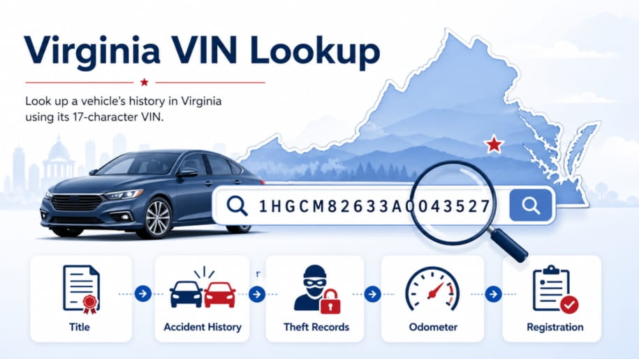 Virginia VIN Lookup