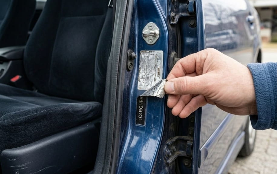 Checking a vehicle VIN for possible fraud before purchase