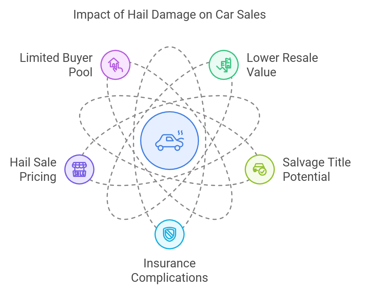 concept of hail damage