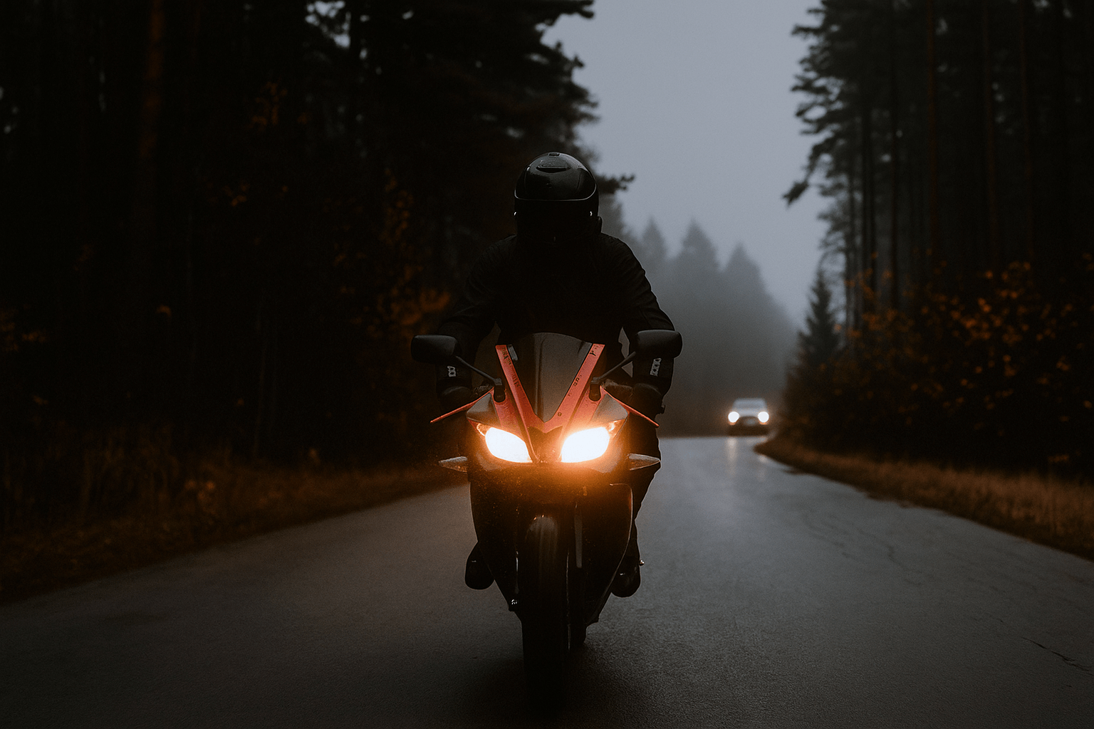 motorcycle night driving