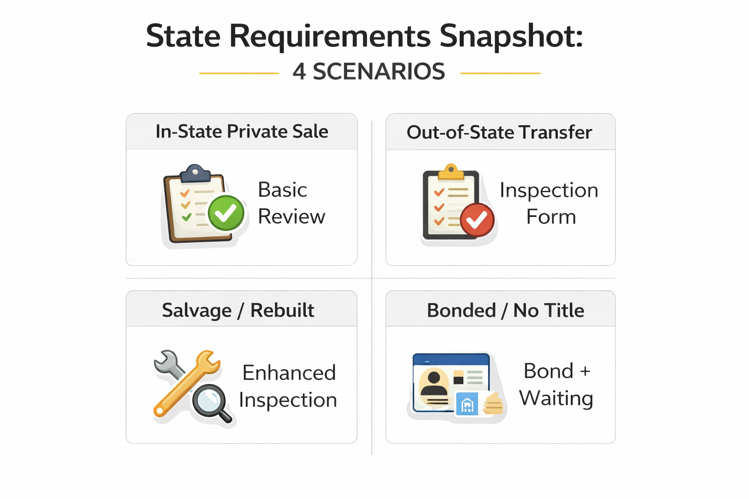 state requirements for vin verification